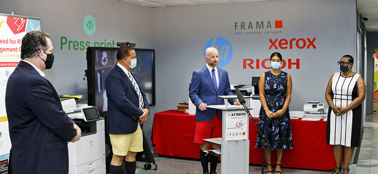 Official Launch of Frama Franking Machines in Bermuda