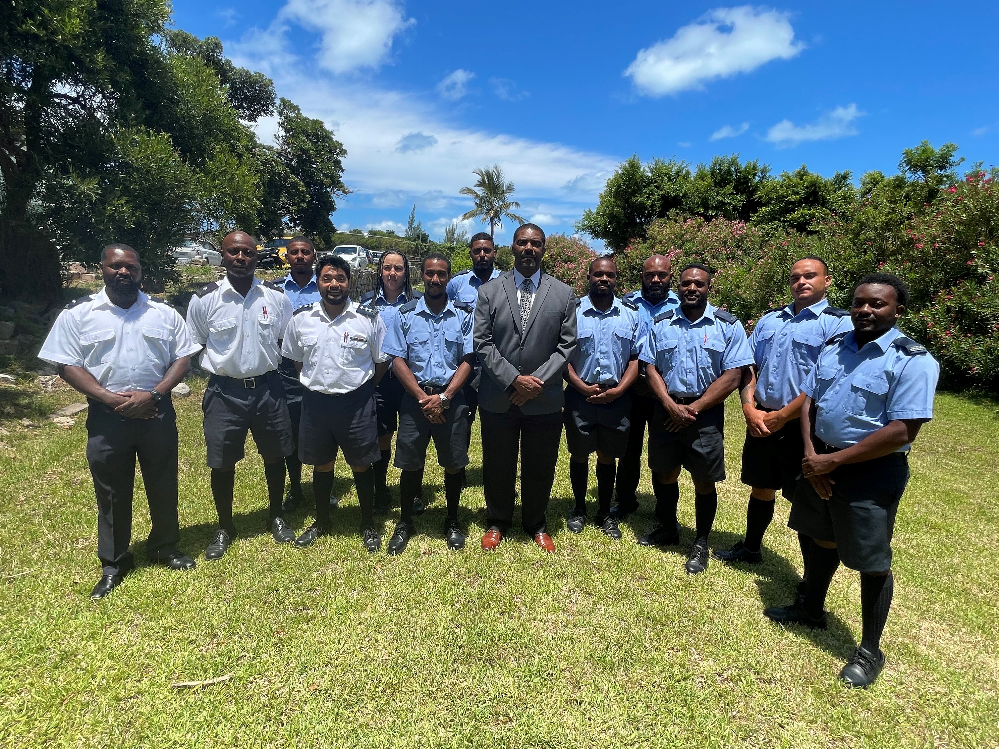 Minister Visits Trainee Prison Officers