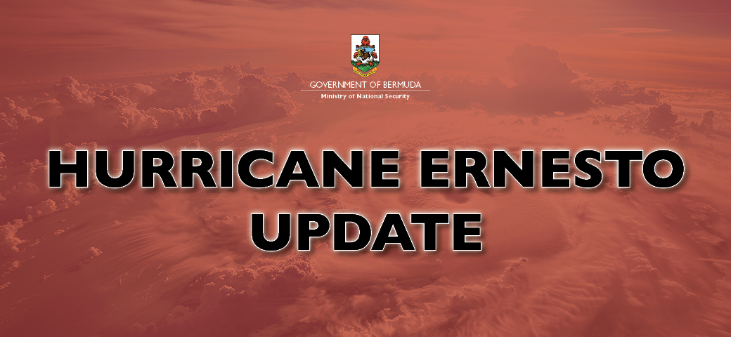 2:00PM Hurricane Ernesto Update from the Ministry of National Security