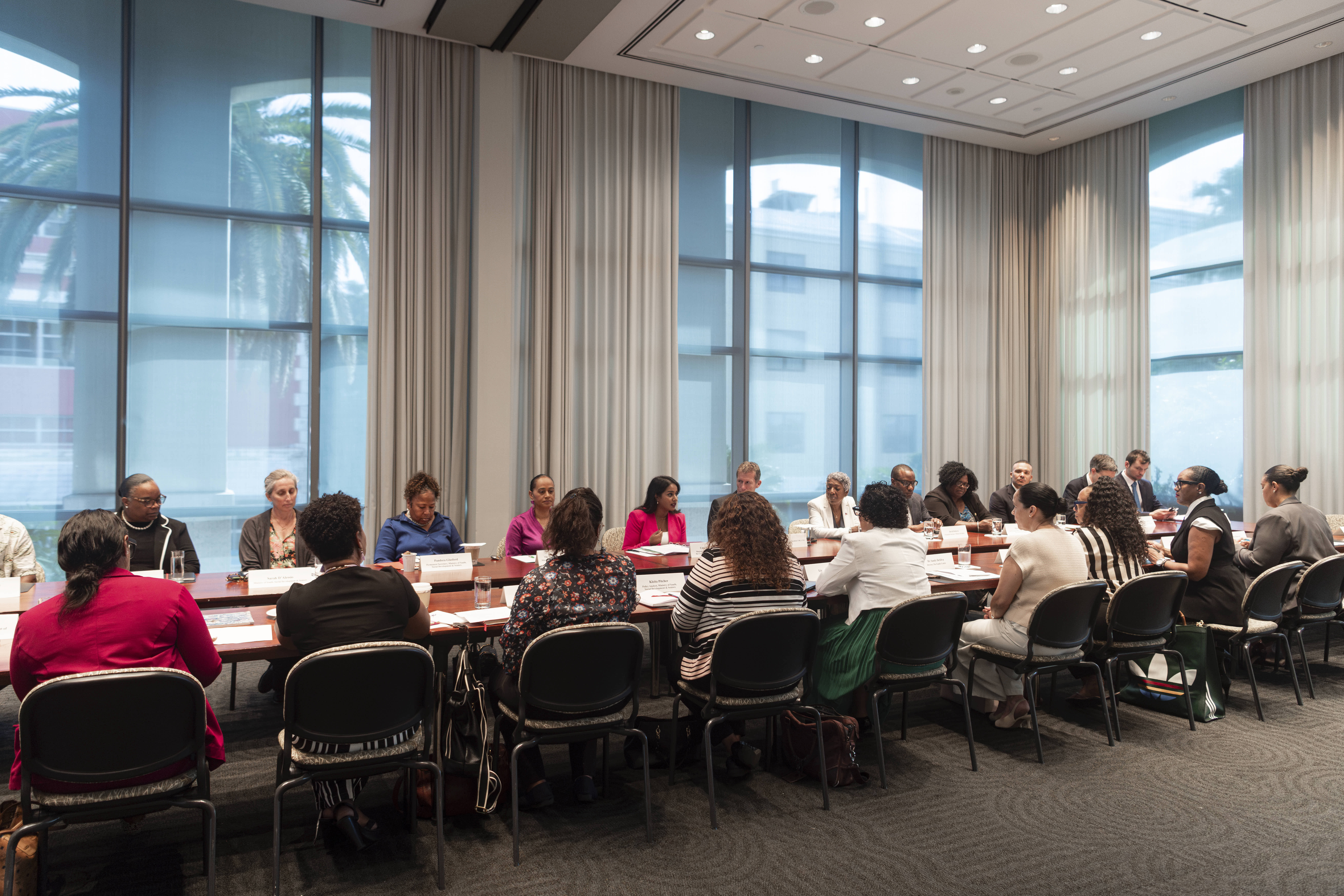 UK Minister joins Bermuda’s Government and Charitable Organisation Leaders for Domestic Abuse Roundtable