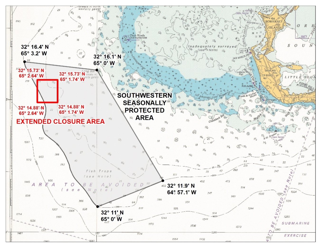 Fisheries Seasonally Protected Areas image