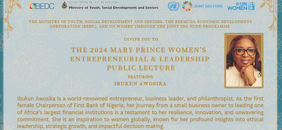 MARY PRINCE WOMEN’S LECTURE