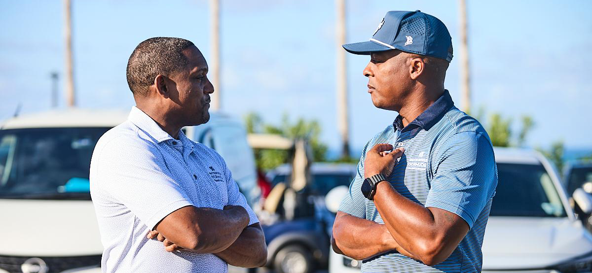 Minister Darrell Attends Local Qualifiers for Butterfield Bermuda Championship