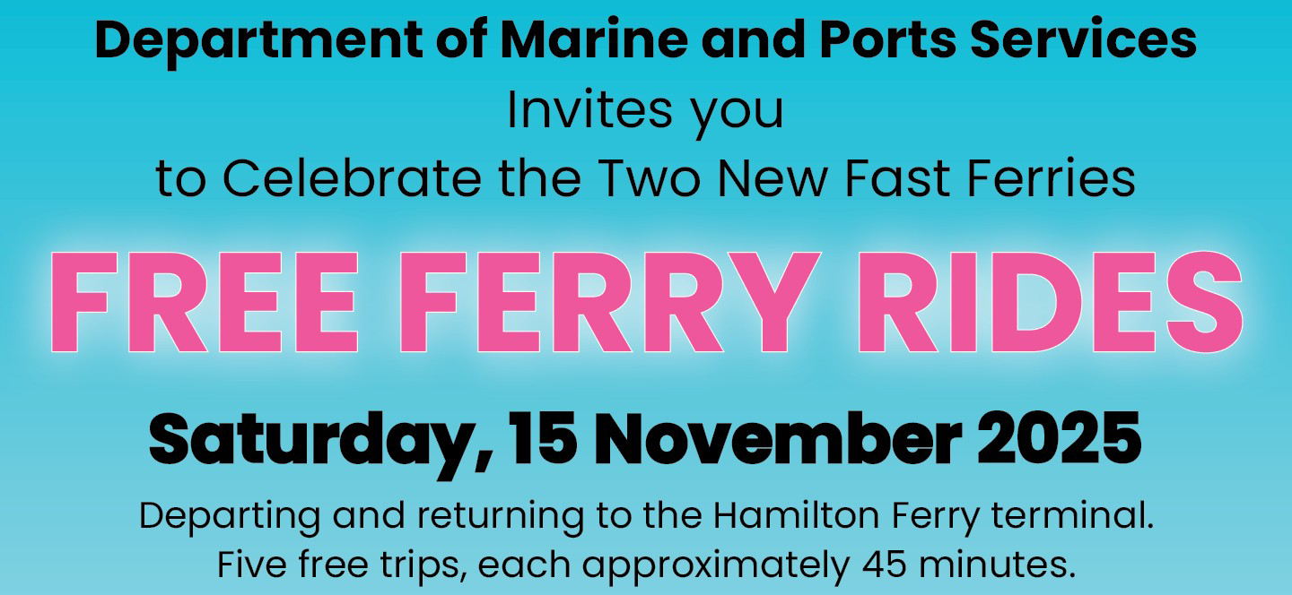 Free Ferry Ride graphic