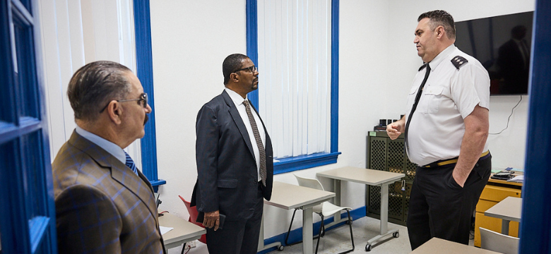 Minister Weeks Tours West End Facilities to Meet Staff and Observe Operations