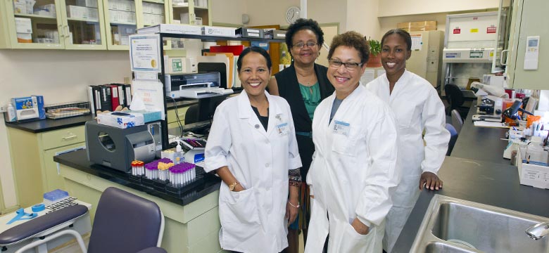 Department of Health laboratory team Department of Health laboratory team