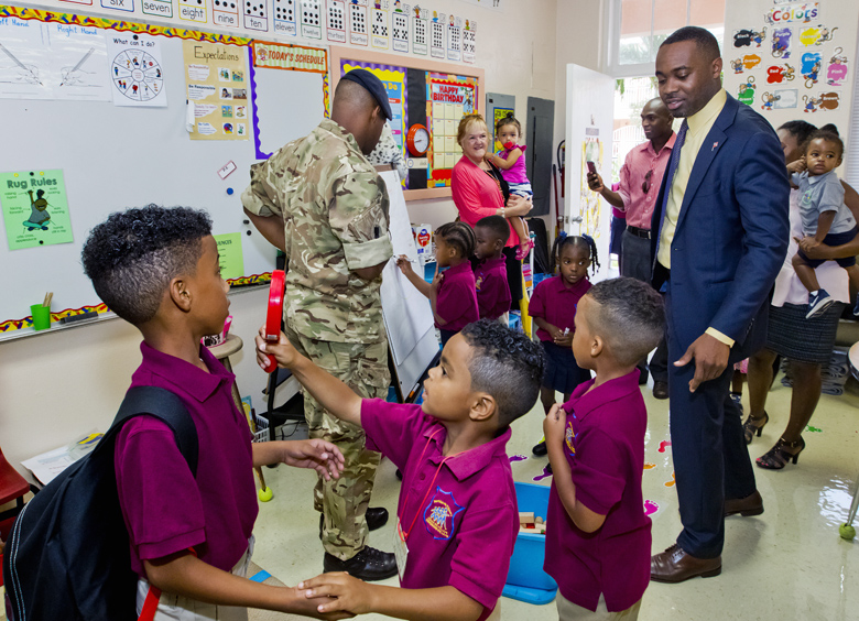 Premier of Bermuda visits Northlands Primary School Premier of Bermuda visits Northlands Primary School