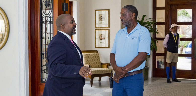World Tourism Day - Minister of Economic Development and Tourism, the Hon. Jamahl Simmons, JP, MP World Tourism Day - Minister of Economic Development and Tourism, the Hon. Jamahl Simmons, JP, MP