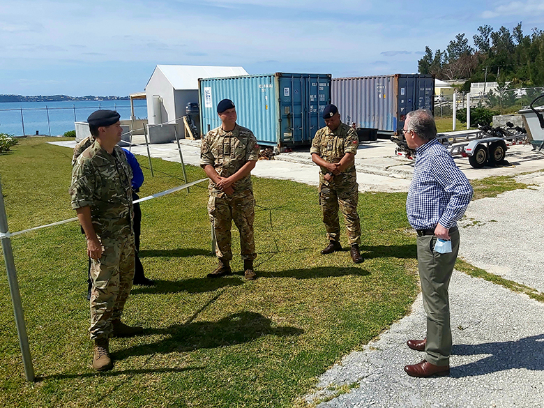 Bermuda Coast Guard 50 day of embodiment 3