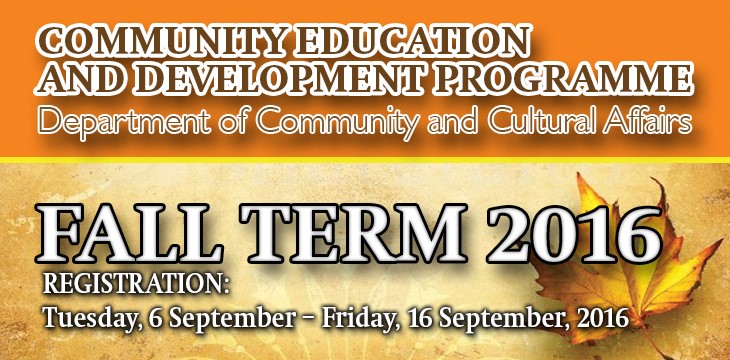 Community Education Development Programme