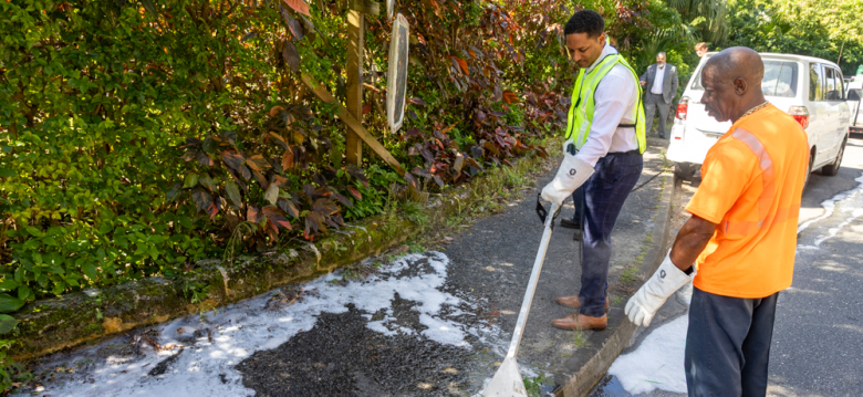 Ministry Trials New Environmentally Friendly Vegetation Control Machine