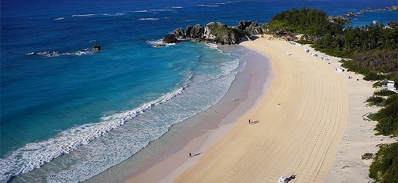 Improvement Works Underway at Horseshoe Bay Beach | Government of Bermuda