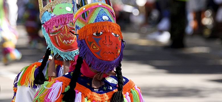 Bermuda Gombey dancers