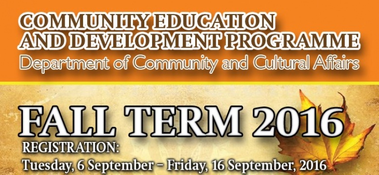 Community Education Development Programme