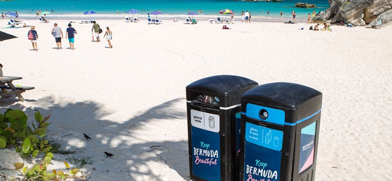 Horseshoe Bay beach Bermuda