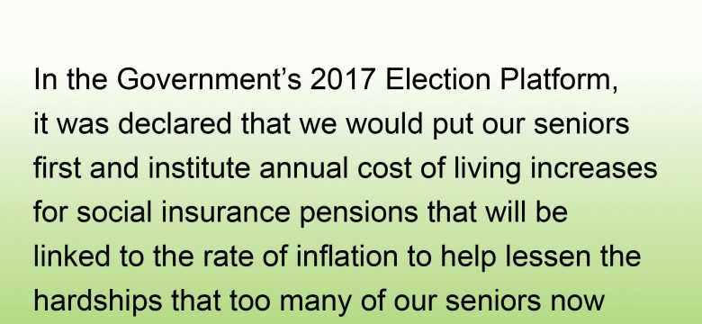 Contributory Pensions Increase 2018 Government Of Bermuda