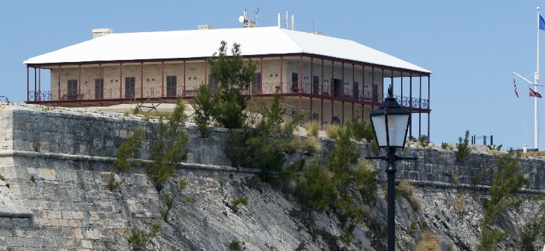 Commissioner House in Royal Naval Dockyard, Bermuda