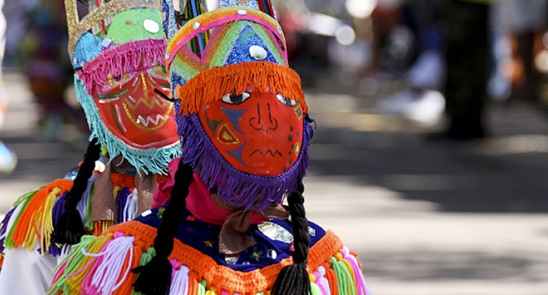 Bermuda Gombey dancers