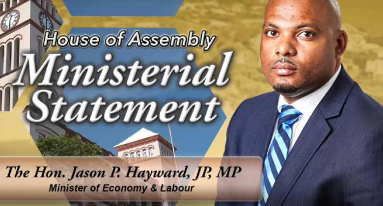 Ministerial Statement Minister of economy and Labour