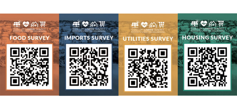 Cost of Living QR Codes