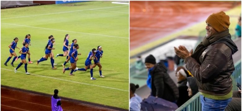 Min Darrell Congratulates Womens National Team